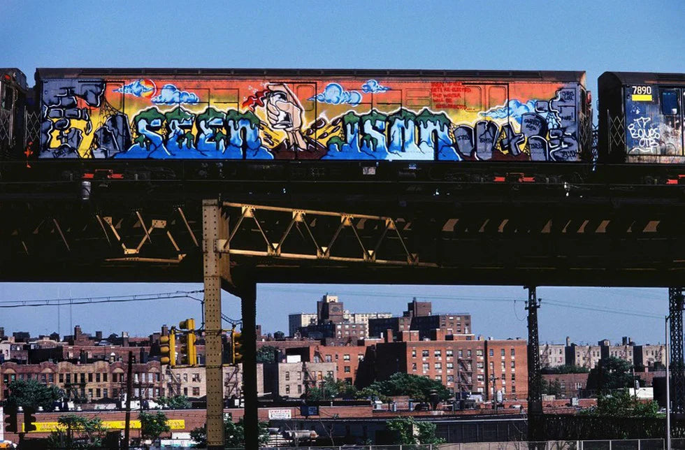 THE AMERICAN ART OF TRAIN TAGGING