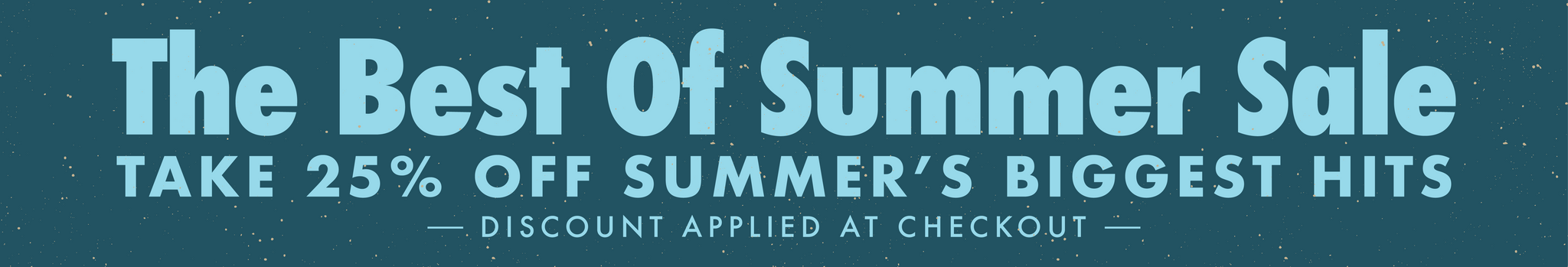 The Best Of Summer Sale 2022