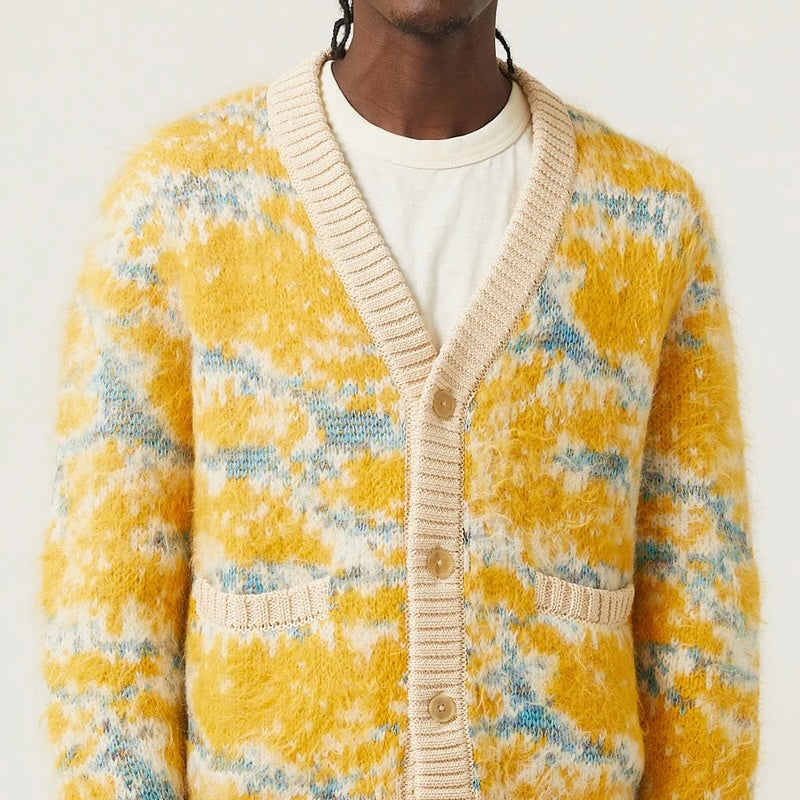 
                          Mohair Camo Cardigan - Multi
                        