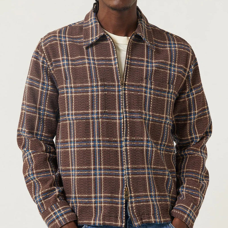 
                          Venice Shirt Jacket - Brown
                        