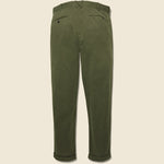 Standard Pleated Chino - Olive - Alex Mill - STAG Provisions - Pants - Twill