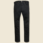 Slim Fit Jean - Black on Black - RRL - STAG Provisions - Pants - Denim