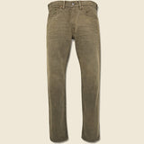 Slim Fit Jean - Distressed Brown - RRL - STAG Provisions - Pants - Denim