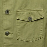 Herringbone Twill Shirt - Olive - RRL - STAG Provisions - Tops - L/S Woven - Overshirt