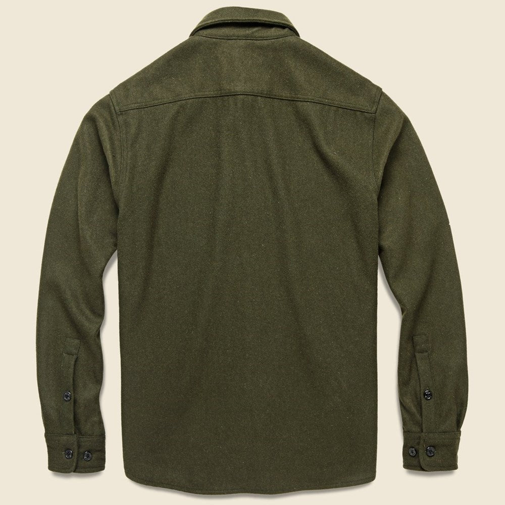 CPO Wool Shirt - Olive – STAG Provisions