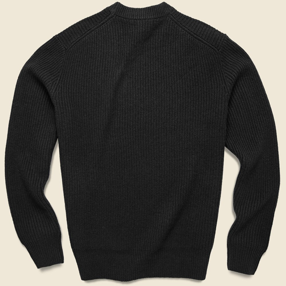 
                          Cashmere Jordan Sweater - Black - Alex Mill - STAG Provisions - Tops - Sweater
                        