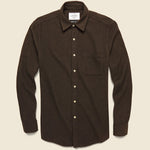 Flannel Teca Shirt - Brown - Portuguese Flannel - STAG Provisions - Tops - L/S Woven - Solid