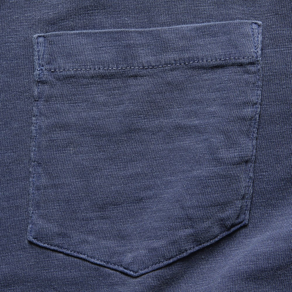 Garment Dyed Pocket Tee - Navy - Faherty - STAG Provisions - Tops - S/S Tee