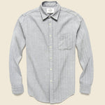 Espiga Shirt - Grey - Portuguese Flannel - STAG Provisions - Tops - L/S Woven - Solid