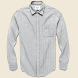 Espiga Shirt - Grey - Portuguese Flannel - STAG Provisions - Tops - L/S Woven - Solid