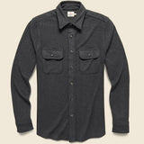 Legend Sweater Shirt - Black - Faherty - STAG Provisions - Tops - L/S Woven - Solid