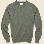 Jackson Crew Sweater - Olive Heather - Faherty - STAG Provisions - Tops - Sweater