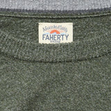 Jackson Crew Sweater - Olive Heather - Faherty - STAG Provisions - Tops - Sweater