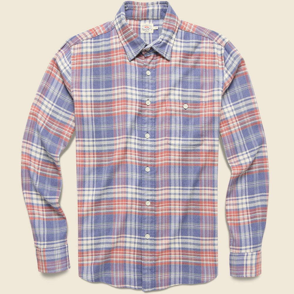 Movement Flannel - Autumn Plaid - Faherty - STAG Provisions - Tops - L/S Woven - Plaid