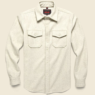 CPO Wool Shirt - Oatmeal