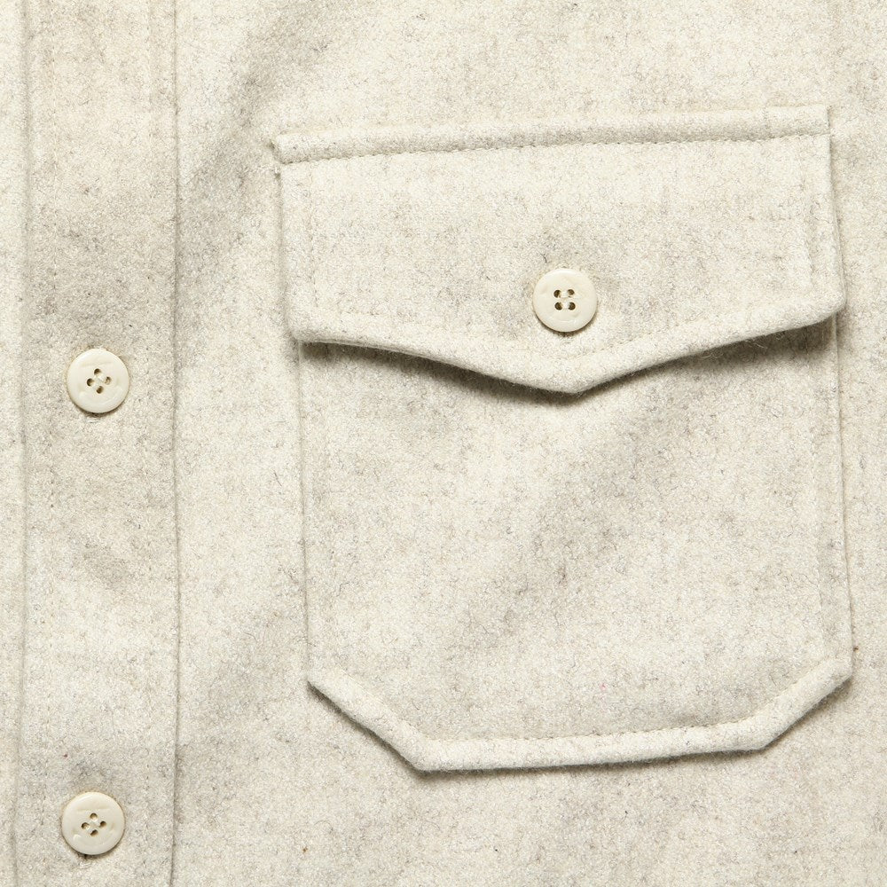 
                          CPO Wool Shirt - Oatmeal - Schott - STAG Provisions - Tops - L/S Woven - Overshirt
                        