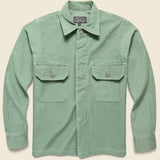 Military Shirt Jacket - Fatigue Green - Imogene + Willie - STAG Provisions - Outerwear - Shirt Jacket