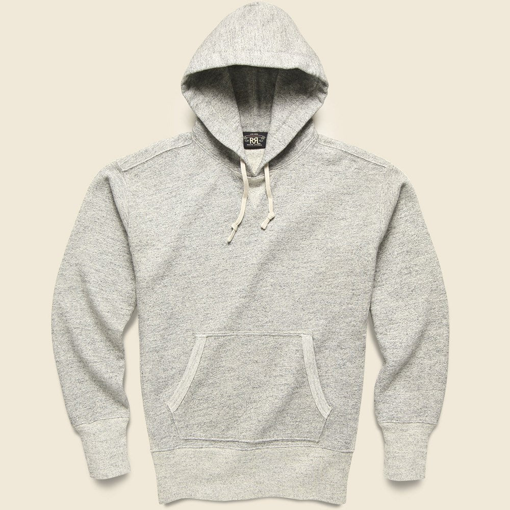
                          Fleece Hoodie - Grey Heather
                        