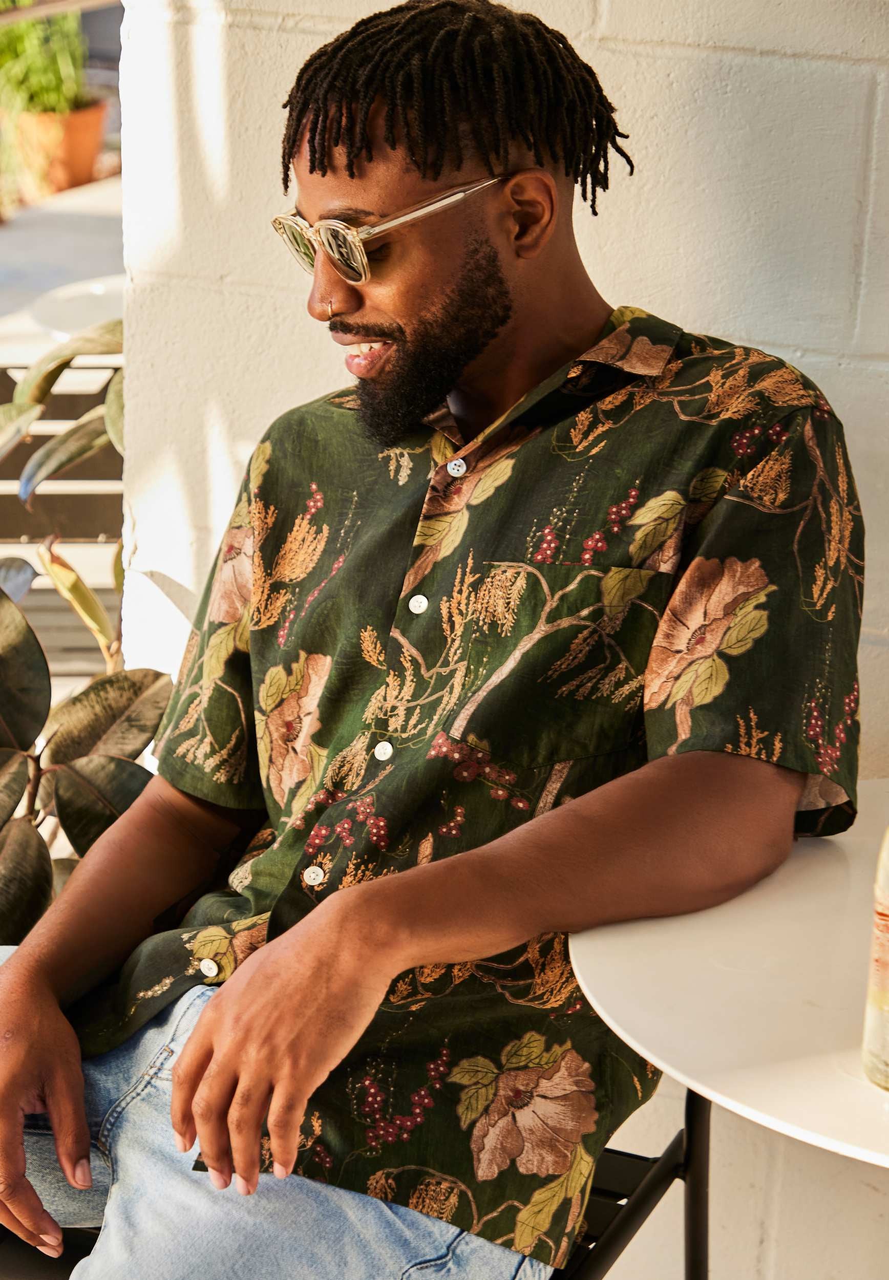 Ambar Camp Shirt - Green