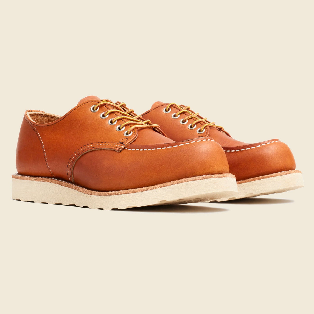 Red Wing 8090 Shop Moc Oxford in S.B. Foot Black Prairie | Patina