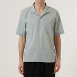 Seersucker Road Shirt - Green - Universal Works - STAG Provisions - Tops - S/S Woven - Seersucker