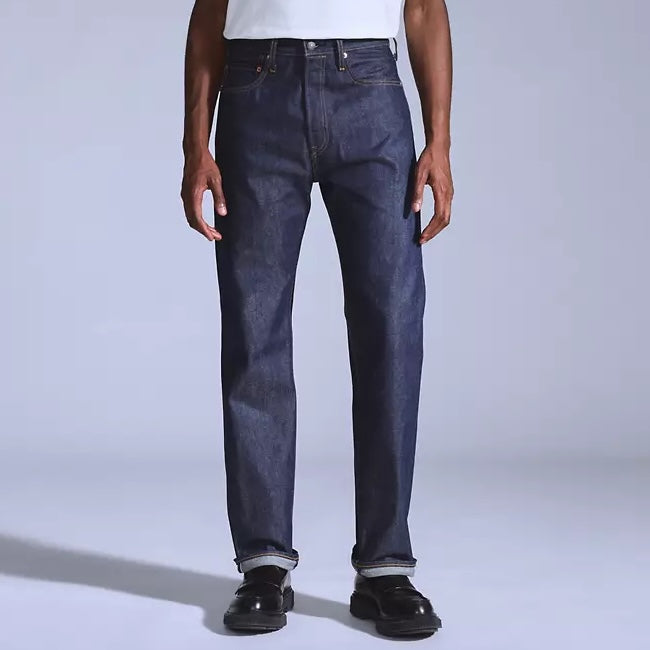 
                          1980s 501 Straight Jean - Dark Rinse
                        