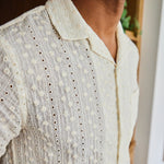Piros Camp Shirt - White - Portuguese Flannel - STAG Provisions - Tops - S/S Woven - Other Pattern