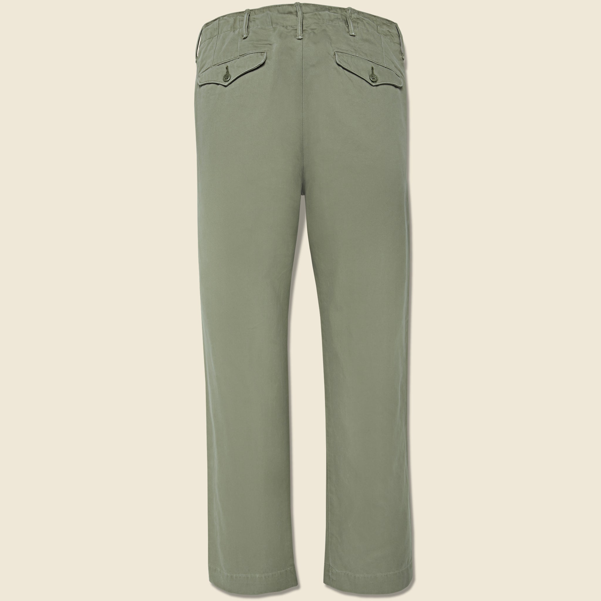 
                          Officer Chino - Olive - RRL - STAG Provisions - Pants - Twill
                        