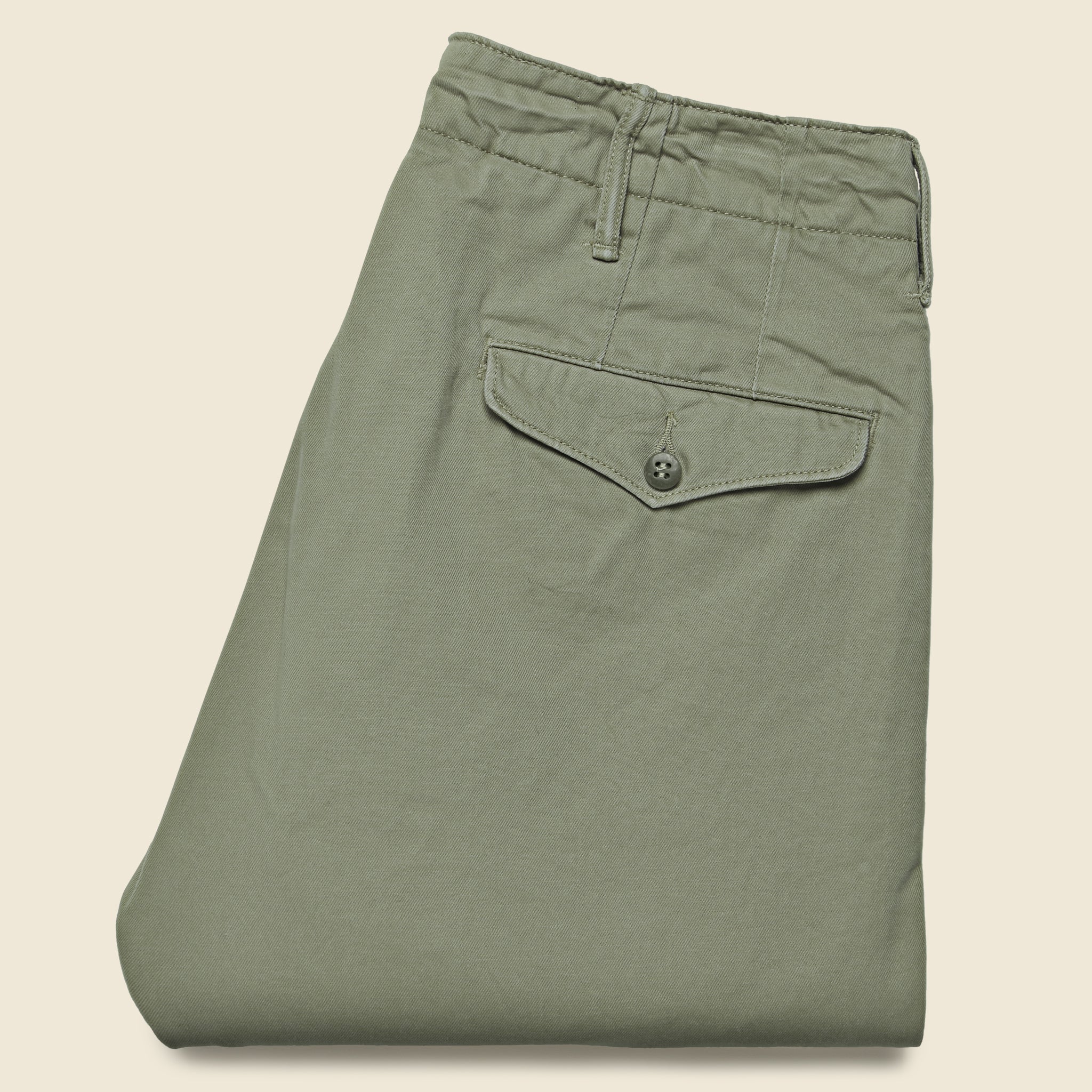 
                          Officer Chino - Olive - RRL - STAG Provisions - Pants - Twill
                        