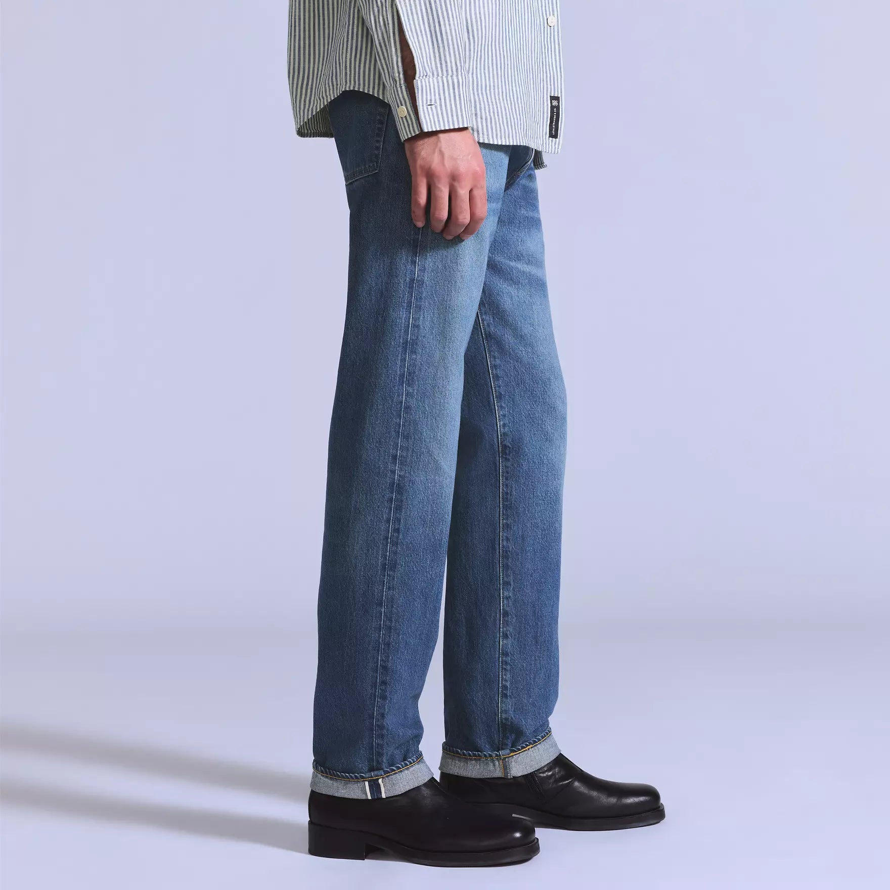 1980s 501 Straight Jean - MIJ Ahoy - Levis Blue Tab - STAG Provisions - Pants - Denim