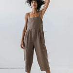 Mira Pant Suit - Cocoa - First Rite - STAG Provisions - W - Onepiece - Jumpsuit