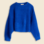 Balloon Sleeve Sweater - Blue - Atelier Delphine - STAG Provisions - W - Tops - Sweater