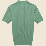 Knit Jacobs Polo - Frosty Green - Far Afield - STAG Provisions - Tops - S/S Knit