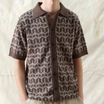 Zig Cardigan - Palm Tree Brown - Far Afield - STAG Provisions - Tops - S/S Knit