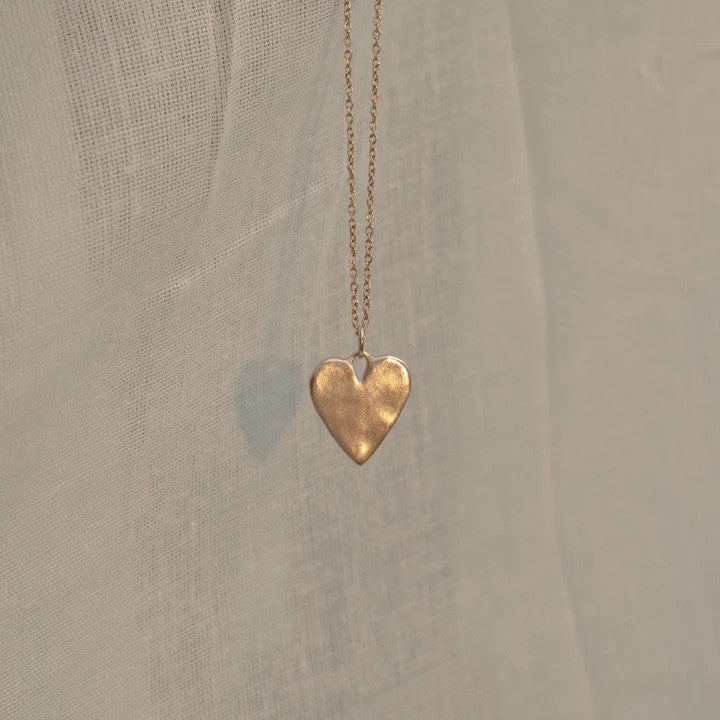 Sweet Heart Necklace - Bronze - Amanda Hunt - STAG Provisions - W - Accessories - Necklace