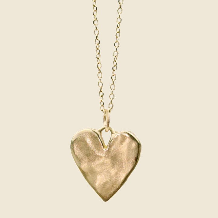 Amanda Hunt Sweet Heart Necklace - Bronze
