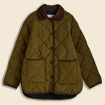 Work Jacket in Nylon - Military Green - Alex Mill - STAG Provisions - W - Outerwear - Coat/Jacket