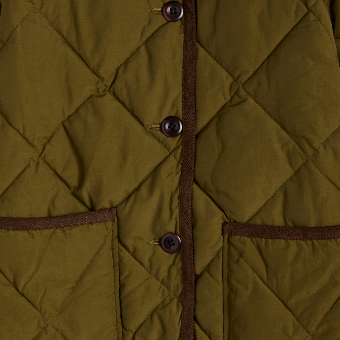 Work Jacket in Nylon - Military Green - Alex Mill - STAG Provisions - W - Outerwear - Coat/Jacket
