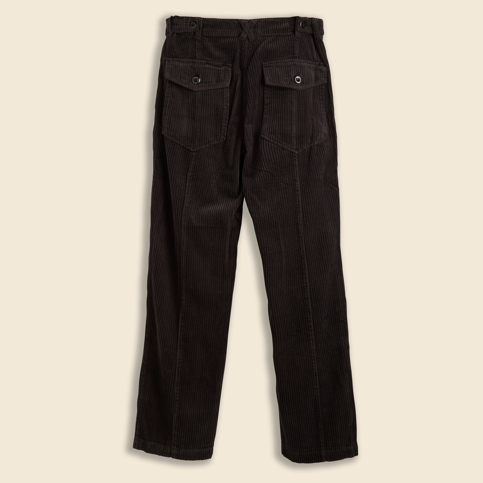 
                          Neil Straight Leg Pant - Black Corduroy - Alex Mill - STAG Provisions - W - Pants - Twill
                        