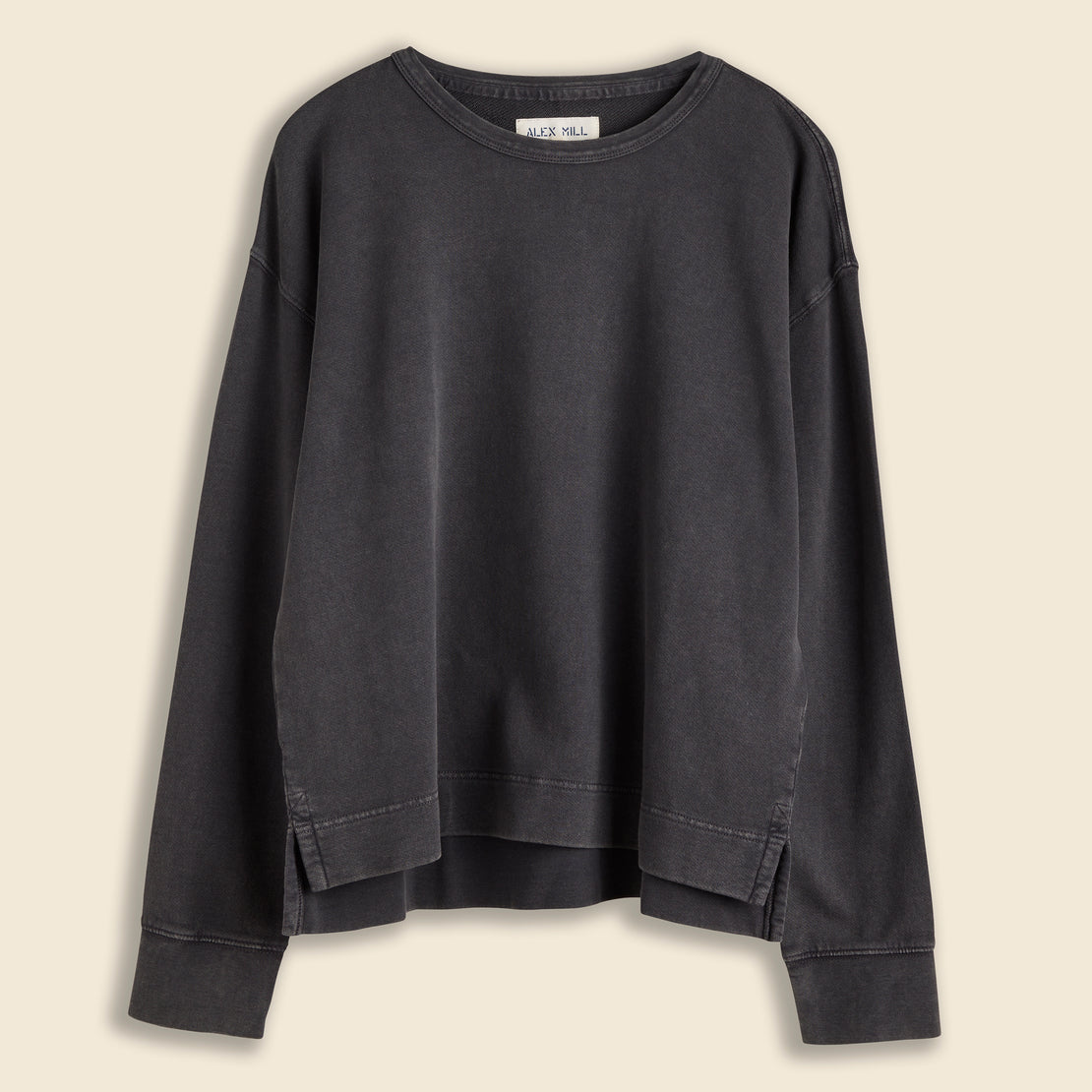 Alex Mill Frankie Vintage Sweatshirt - Washed Black