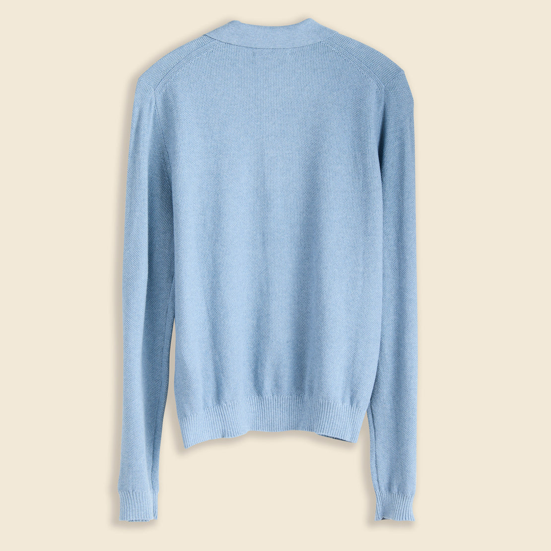 Alice Polo Sweater - Washed Indigo - Alex Mill - STAG Provisions - W - Tops - Sweater