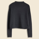 Taylor Cardigan In Cotton Cashmere Blend - Charcoal - Alex Mill - STAG Provisions - W - Tops - Sweater