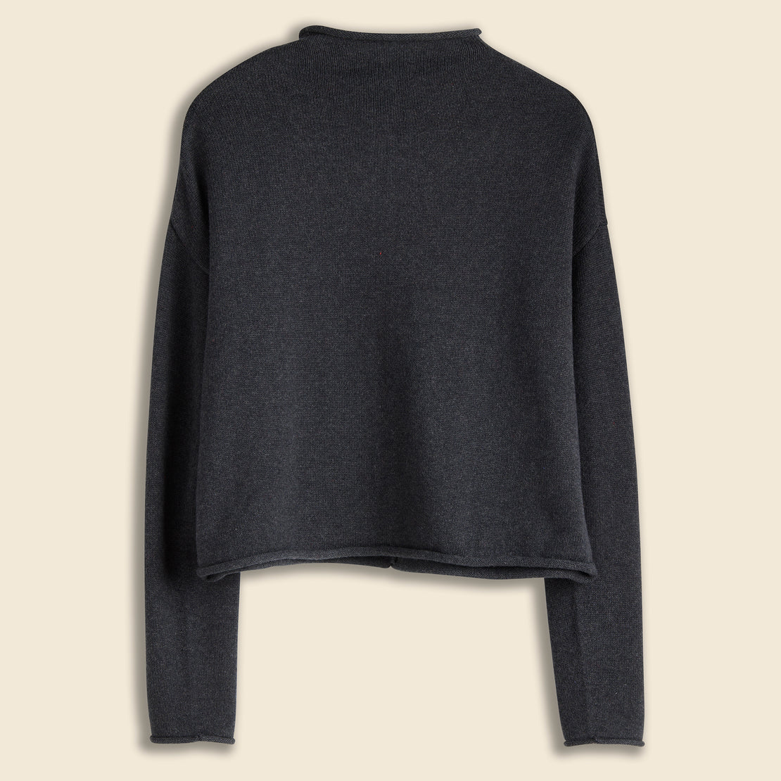 Taylor Cardigan In Cotton Cashmere Blend - Charcoal
