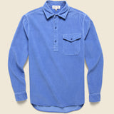 Popover Cord Shirt - Blue - Alex Mill - STAG Provisions - Tops - L/S Woven - Corduroy