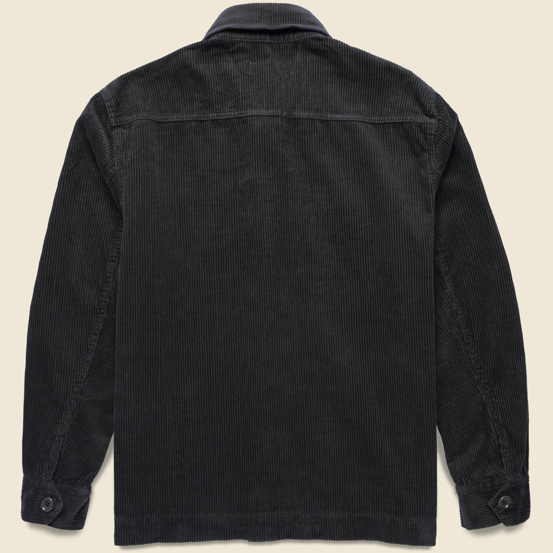 Corduroy Work Jacket - Black