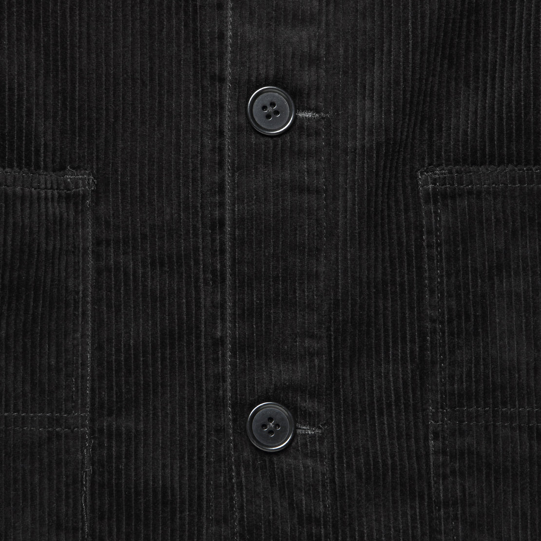 Corduroy Work Jacket - Black - Alex Mill - STAG Provisions - Outerwear - Coat / Jacket