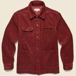 Corduroy Work Jacket - Dark Currant - Alex Mill - STAG Provisions - Outerwear - Coat / Jacket