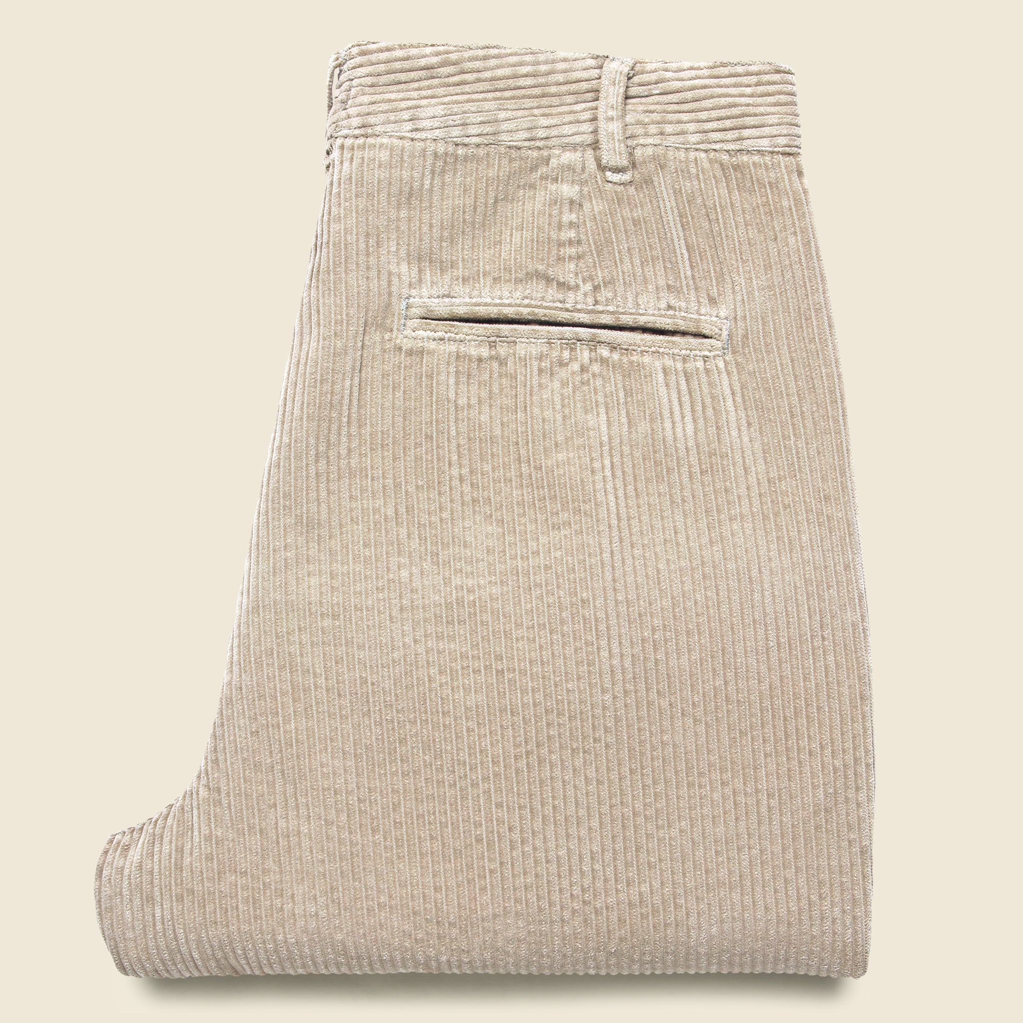 
                          Corduroy Pleated Pant - Cloud Grey - Alex Mill - STAG Provisions - Pants - Corduroy
                        