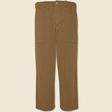 Herringbone Field Pant - Khaki - Alex Mill - STAG Provisions - Pants - Twill