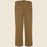 Herringbone Field Pant - Khaki - Alex Mill - STAG Provisions - Pants - Twill